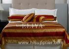 Customized Bed Runner Full Size Hotel Bed Sheets / Luxury Bedding Sets Wholesale