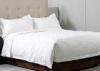 Safety Plain White Sateen Hotel Bed Sheets Hotel Bed Linen with 100% Top Cotton