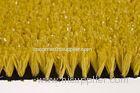 50mm Yellow Multipurpose Artificial Turf Waterproof Fibrillated Fake Grass Carpet