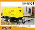 Mobile Portable Silent Diesel Generator Set with Trailer 200KW 1500 RPM