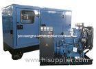 Electric start diesel Silent Generator Set 50kva blue color with Lovol motor