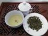 Fragrance Pure Taste Japanese Sencha Green Tea Leaf With Sparrow Tongue Shaped