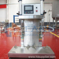 Keg filling machine with single/double heads