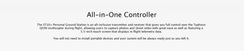 Yuneec Q500m Typhoon Quadcopter with Free Handheld CGO SteadyGrip Gimbal. Extra Battery & Extra Propellers Included.