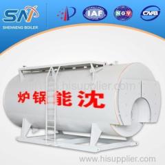 oil fired hot water boiler WNS Horizontal Fire-tube Internal-combustion Oil-fired Hot Water Boiler