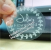 self adhesive transparent stickers for boxes or jars sealling stickers