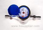 Stainless Steel Multi Jet Water Meter Dry Dial Type Resident Water Meter