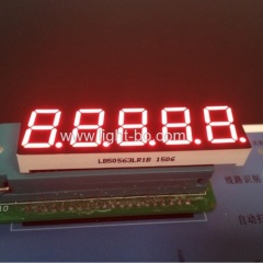 Ultra blue 5 digit seven segment led display 0.56inch common cathode for digital weighing scale indicator