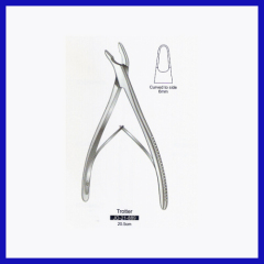 Surgical different types of forceps for bone