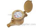 Multi Jet Dry Dial Cold Water Meter DN15mm with Large Flow Capacity