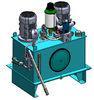 High Pressure AC380V 4KW Industry Hydraulic Power Units with 2 Motors