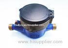 Horizontal Dry Dial Piston Water Meter For Cold Water / House Water Meter