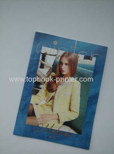 custom softback cover FSC matt paper brochure