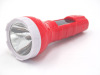 Plastic Solar LED Rechargeable Flashlight