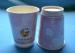 Heat Resistant Disposable Takeaway Coffee Cup , 12oz / 16oz Ice Cream Paper Cups With Lids