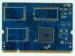 Blue Multilayer PCB Online Buried Vias Print Circuit Boards TS16949