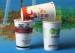 Coloured Recycled 10 ounce Beverage / Cold Drink Paper Cups Paper Take Out Containers