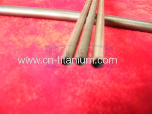 ASTM 2063 nickel and titanium material nitinol tube/pipe OD0.5mm thk: 1.0mm lenght: 1000mm