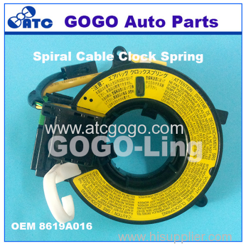 Clock Spring Airbag Spiral Cable Sub-Assy 8619-A016 8619A016 LANCER Outlander L200 Triton