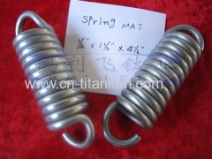Big Nitinol SMA spring with hooks at both end SIZE:1/4inch*11/2inch*41/2inch