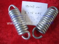 Big Nitinol SMA spring with hooks at both end SIZE:1/4inch*11/2inch*41/2inch