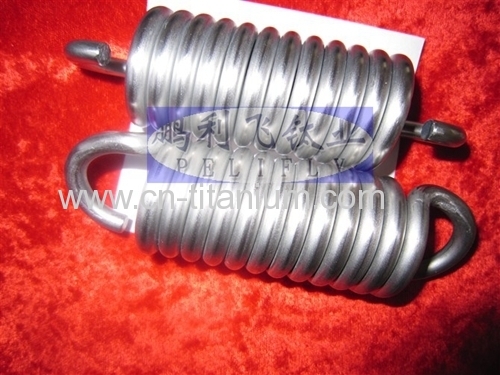 Big Nitinol SMA spring with hooks at both end SIZE:1/4inch*11/2inch*41/2inch
