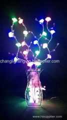 Led craft glass vase lights