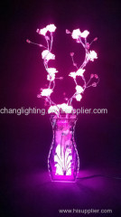 Led craft glass vase lights USB Christmas Thanksgiving mother's day wedding lamp