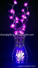 Led craft glass vase lights USB Christmas Thanksgiving mother's day wedding lamp