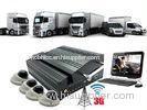 3G WIFI 4Ch GPS HDD MDVR Vehicle Security Camera System bus / truck