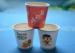 Insulated Recycled 8 Ounce Disposable Paper Cups Paper Ice Cream Sundae Cups