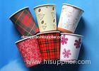 Coloured Single Wall Paper Cups Disposable Ice Cream Containers 6.25oz / 6.5oz / 7.5oz