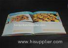 Customized CMYK Cook Book Printing A3 / A4 / A5 / A6 CE FSC For Entertainment