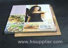 Gloss Lamination Customized Cookbook printing , hardcover photo book printing