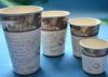 Personalised 5oz / 6oz Mocha Espresso Single Wall Paper Cups For Wedding