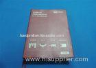 Leather Bound Custom Book Printing Service , Full Color Book Printing