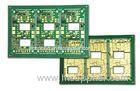 High Frequency PCB HDI Drill Printed Boards , 8 Layer PCB Green With 50 um Laser Vias