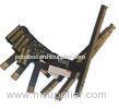 Custom Flexible Printed Circuit Black PCB 0.1MM With Conductive Silver Shielding