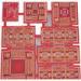 Custom High Frequency Multilayer PCB Layout Design Blind Vias TG 170