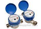 Single Jet Cold Industrial Water Meters ISO 4064 Class B Standard , DN15mm