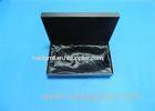 Black Bracelet Jewelry Gift Boxes Printed , Gloss Lamination With Foam Insert