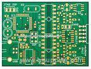 Quick Double Sided PCB Circuit Board Printing 6 Layer Immersion Gold Microwave Material