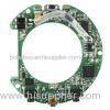 PCBA SMT Assembly Round Circuit Board Design With Water Soluble Solder Paste