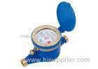 Rotary Vane Wheel Water Meter , Dry Dial Remote Meter Reading Devices