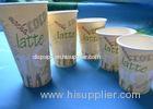Promotional Latte Coffee 3oz 4oz Insulated Paper Cups Containers With PLA Lined