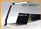Touch Sensor Black LED Table Lamp For Home With Alarm Clcok / Computer Desk Lamp