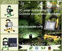 Aluminum Alloy 12V 1A Solar LED Spotlights Rechargeable Led Work Light 10w