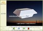 IP44 Outdoor Wall Mounted Solar Lights , 150lm / 15lm Motion Detector Lights Solar Powered