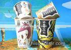 Compostable 500ml Single Wall Paper Cups , Disposable Mocha / Latte Espresso Cups