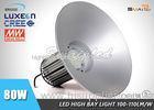 80 Watt High Bay LED Light / Energy Efficient High Bay Lighting With SMD Bridgelux LED